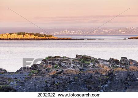 View Of Riviere-Du-Loup Saguenay-St. Lawrence Marine Park; Ile-Aux-Lievres Quebec Canada View Large Photo Image Stock Image - View Of Riviere-Du-Loup Saguenay-St. Lawrence Marine Park; Ile-Aux-Lievres Quebec Canada. Fotosearch