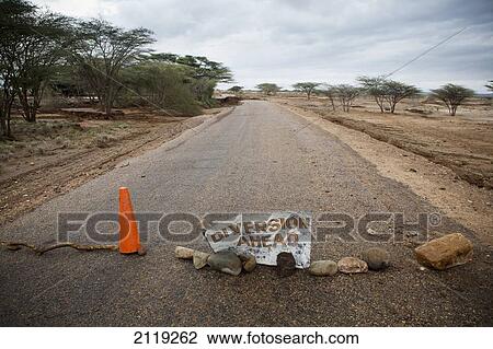 View of road; Kenya View Large Photo Image Stock Image - View of road; Kenya. Fotosearch