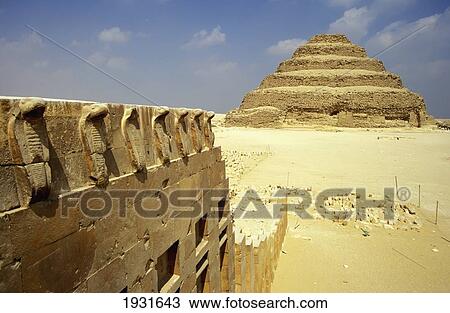 View Of Step Pyramid In Saqqara, Egypt; Saqqara, Egypt View Large Photo Image Stock Image - View Of Step Pyramid In Saqqara, Egypt; Saqqara, Egypt. Fotosearch