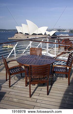 Stock Photo - View Of Sydney Opera House From Circular Quay. Fotosearch