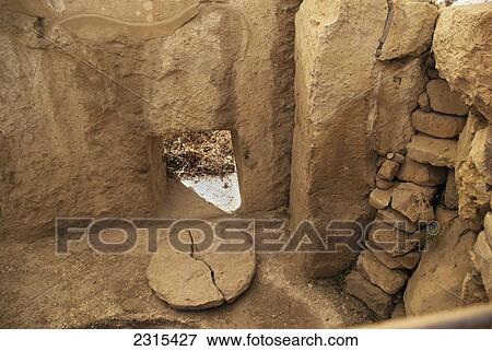Stock Photo - View of Tarxien Temples; Tarxien, Malta. Fotosearch