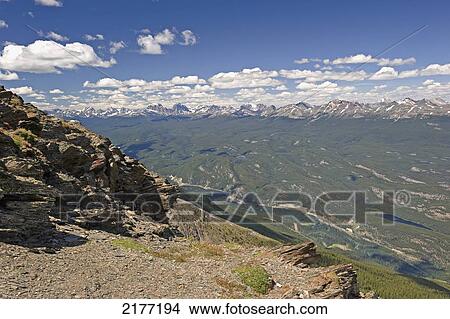 View Of The Canadian Rocky Mountains; Alberta Canada View Large Photo Image Picture - View Of The Canadian Rocky Mountains; Alberta Canada. Fotosearch