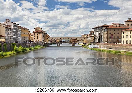 View of the Ponte Vecchio; Florence, Italy View Large Photo Image Stock Photograph - View of the Ponte Vecchio; Florence, Italy. Fotosearch