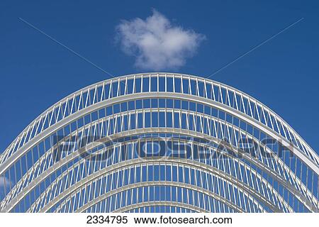 Stock Photography - View Of Umbracle In Ciudad De Las Artes Y Las Ciencias (City Of Arts And Sciences); Valencia, Spain. Fotosearch