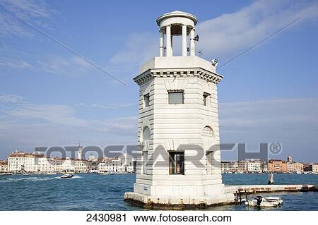 Stock Image - View of Venice from San Giorgio Maggiore; Venice, Italy. Fotosearch