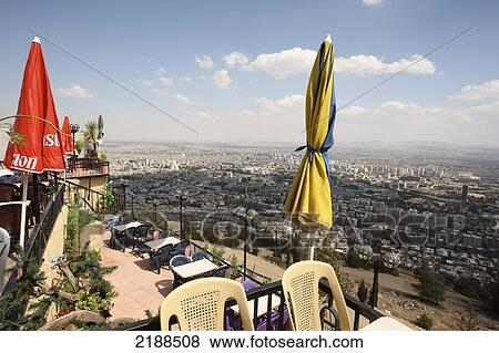 VIEW OVER DAMASCUS OLD CITY SYRIA View Large Photo Image Stock Photo - VIEW OVER DAMASCUS OLD CITY SYRIA. Fotosearch