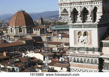 View Over Florence From The Duomo View Large Photo Image Stock Photo - View Over Florence From The Duomo. Fotosearch