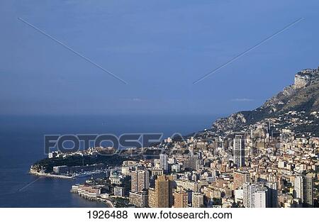View Over Monte Carlo View Large Photo Image Stock Photo - View Over Monte Carlo. Fotosearch