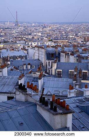 View over Paris at dawn; France View Large Photo Image Stock Image - View over Paris at dawn; France. Fotosearch