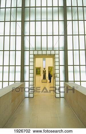 View Through Doorway To Man Looking At Sculpture In Gallery Of The Musee D'orsay, Paris, France View Large Photo Image Stock Image - View Through Doorway To Man Looking At Sculpture In Gallery Of The Musee D'orsay, Paris, France. Fotosearch
