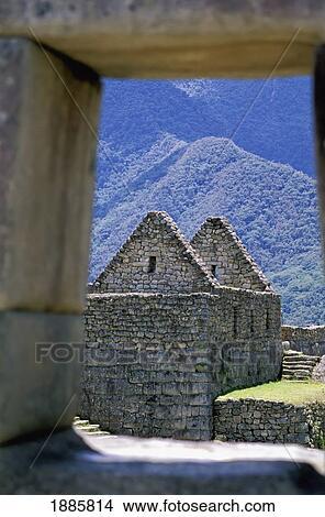 View Through Window At Machu Picchu View Large Photo Image Picture - View Through Window At Machu Picchu. Fotosearch
