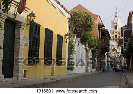 Stock Image - View Towards The Cathedral. Fotosearch