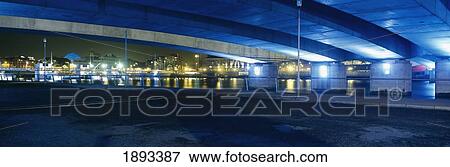 View Under M3 Lagan Bridge View Large Photo Image Stock Photo - View Under M3 Lagan Bridge. Fotosearch