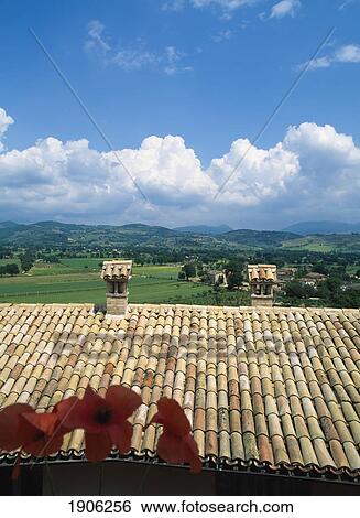 Viewed From Spello, Umbria, Italy View Large Photo Image Stock Photograph - Viewed From Spello, Umbria, Italy. Fotosearch