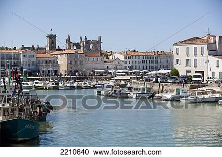 Views around marina and Harbour town of St Martin de Re, Ile De Re, France View Large Photo Image Stock Image - Views around marina and Harbour town of St Martin de Re, Ile De Re, France. Fotosearch