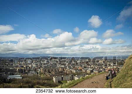 Views of Edinburgh from Arthur's Seat; Edinburgh, Scotland View Large Photo Image Stock Image - Views of Edinburgh from Arthur's Seat; Edinburgh, Scotland. Fotosearch