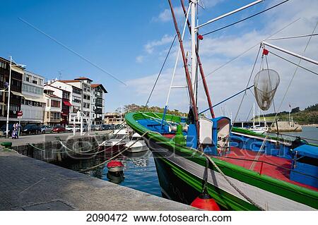 Views Of Harbor, Lekeitio, Basque Country, Spain View Large Photo Image Stock Image - Views Of Harbor, Lekeitio, Basque Country, Spain. Fotosearch
