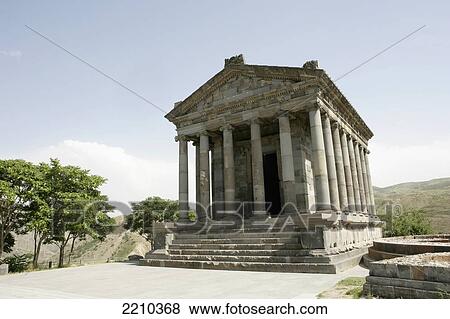 Stock Photo - Views Of The 1St Century Ad Garni Temple; Armenia. Fotosearch