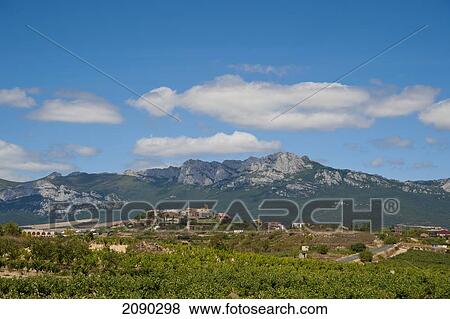 Stock Photo - Views Of The Medieval Village Of Laguardia, Basque Country, Spain. Fotosearch