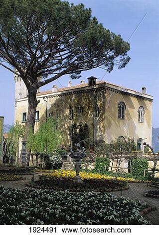 Stock Image - Villa Cimbrone Gardens. Fotosearch