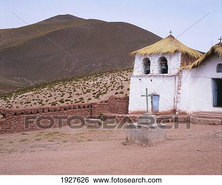 Village Church; North Atacama, Chile View Large Photo Image Stock Photograph - Village Church; North Atacama, Chile. Fotosearch
