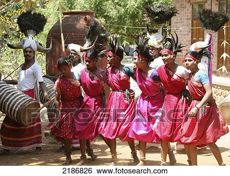 Village dancers; Dakshina Chitra, Tamil Nadu, India View Large Photo Image Stock Photograph - Village dancers; Dakshina Chitra, Tamil Nadu, India. Fotosearch