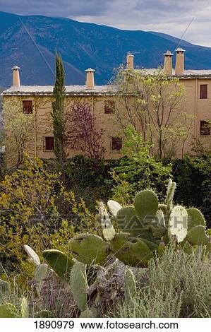 Stock Photo - Village In Sierra Nevada Mountains. Fotosearch
