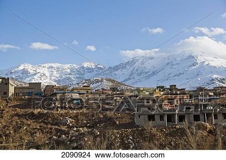 Village In Zagros Mountains In Iraqi Kurdistan, Iraq View Large Photo Image Picture - Village In Zagros Mountains In Iraqi Kurdistan, Iraq. Fotosearch