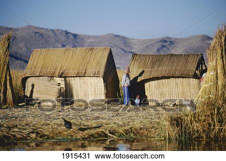 Stock Image - Village Life. Fotosearch
