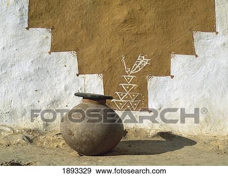 Stock Photo - Village Near Jaiselmere. Fotosearch
