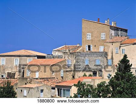 Stock Image - Village Of Pigna. Fotosearch