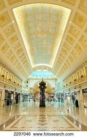 Stock Photograph - Villagio shopping mall, Doha, Qatar.. Fotosearch