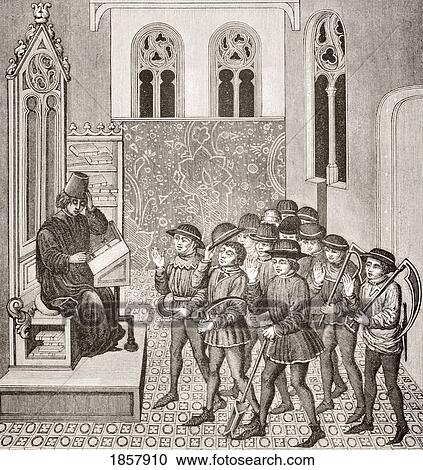 Villains Receiving Their Lord´S Orders Before Going To Work. 19Th Century Reproduction Of Miniature In 15Th Century Manuscript View Large Photo Image Stock Image - Villains Receiving Their Lord´S Orders Before Going To Work. 19Th Century Reproduction Of Miniature In 15Th Century Manuscript. Fotosearch