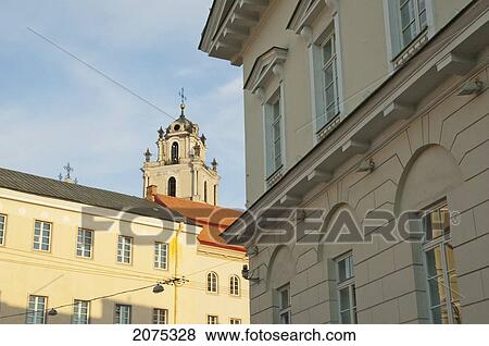 Stock Photo - Vilnius University, Lithuania. Fotosearch
