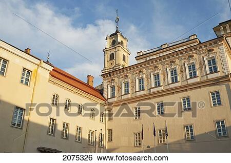 Vilnius University, Lithuania View Large Photo Image Stock Photograph - Vilnius University, Lithuania. Fotosearch