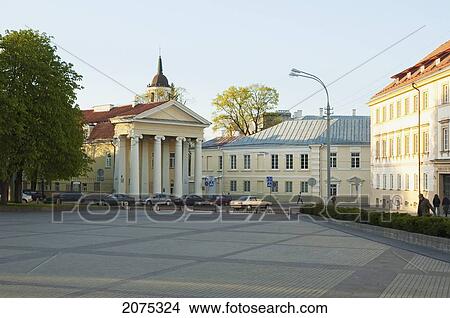 Picture - Vilnius University, Vilnius, Lithuania. Fotosearch