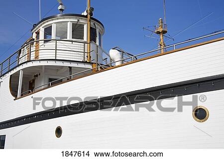 Picture - Virginia V At Northwest Seaport Museum; Lake Union, Seattle, Washington State, Usa. Fotosearch
