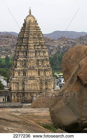Virupaksha Temple; Hampi, Karnataka, India View Large Photo Image Stock Photograph - Virupaksha Temple; Hampi, Karnataka, India. Fotosearch