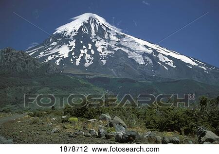 Stock Image - Volcano Lanin. Fotosearch