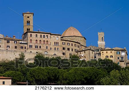 Stock Image - Volterra, Tuscany, Italy. Fotosearch