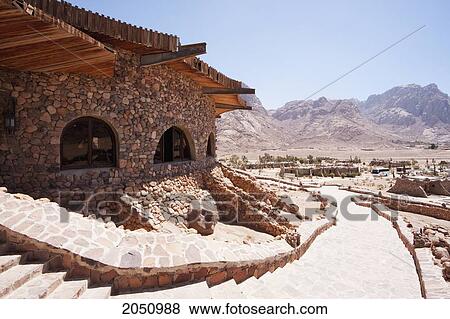 Stock Photo - Wadi Raha Hotel, Saint Catherine's Area, South Sinai, Egypt. Fotosearch