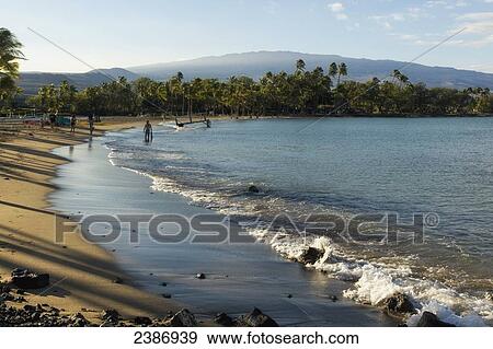 Waikoloa Beach in Anaehoomalu Bay; Island of Hawaii, Hawaii, United States of America View Large Photo Image Stock Photo - Waikoloa Beach in Anaehoomalu Bay; Island of Hawaii, Hawaii, United States of America. Fotosearch