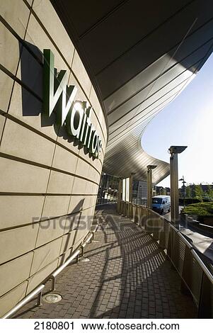 Waitrose Supermarket Architectural Detail View Large Photo Image Stock Image - Waitrose Supermarket Architectural Detail. Fotosearch