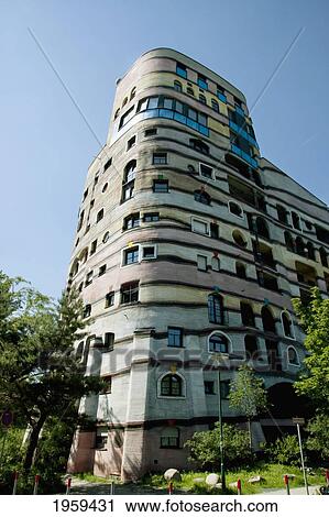 Waldspirale, A Residential Building Complex In Darmstadt, Germany View Large Photo Image Stock Image - Waldspirale, A Residential Building Complex In Darmstadt, Germany. Fotosearch