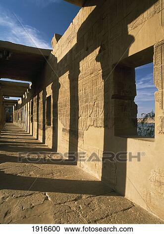 Stock Image - Wall Of West Colonnade With Reliefs. Fotosearch