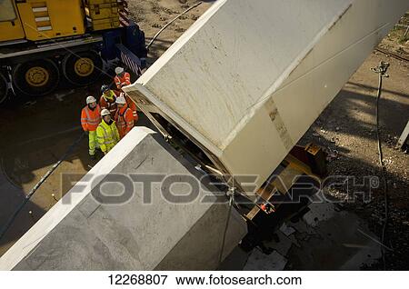 Walton bridge construction; Surrey, England View Large Photo Image Stock Photo - Walton bridge construction; Surrey, England. Fotosearch
