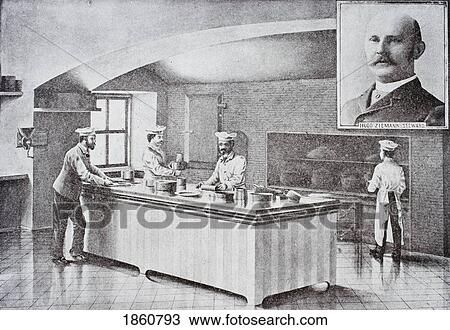 Washington Dc United States Of America Kitchen Of The White House In 1890 S With Inset Portrait Of Hugo Ziemann White House Steward Co-Author The White House Cook Book View Large Photo Image Stock Image - Washington Dc United States Of America Kitchen Of The White House In 1890 S With Inset Portrait Of Hugo Ziemann White House Steward Co-Author The White House Cook Book. Fotosearch
