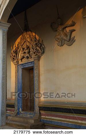 Wat Bo Temple Siem Reap Cambodia View Large Photo Image Stock Photography - Wat Bo Temple Siem Reap Cambodia. Fotosearch