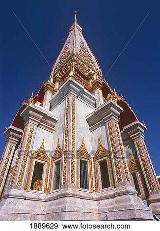 Stock Photo - Wat Chalong Exterior. Fotosearch
