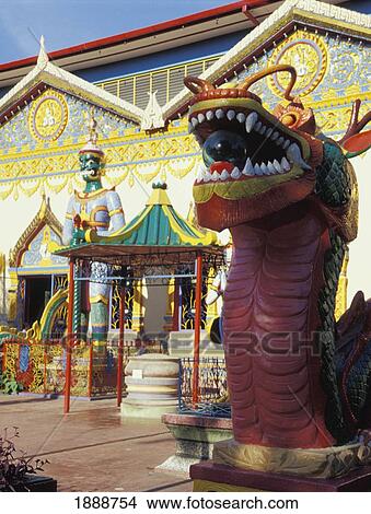 Picture - Wat Chayamangkalaram. Fotosearch